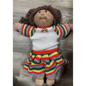 Opere d'arte originali vintage degli Appalachi, bambola Cabbage Patch Kid di Xavier Roberts