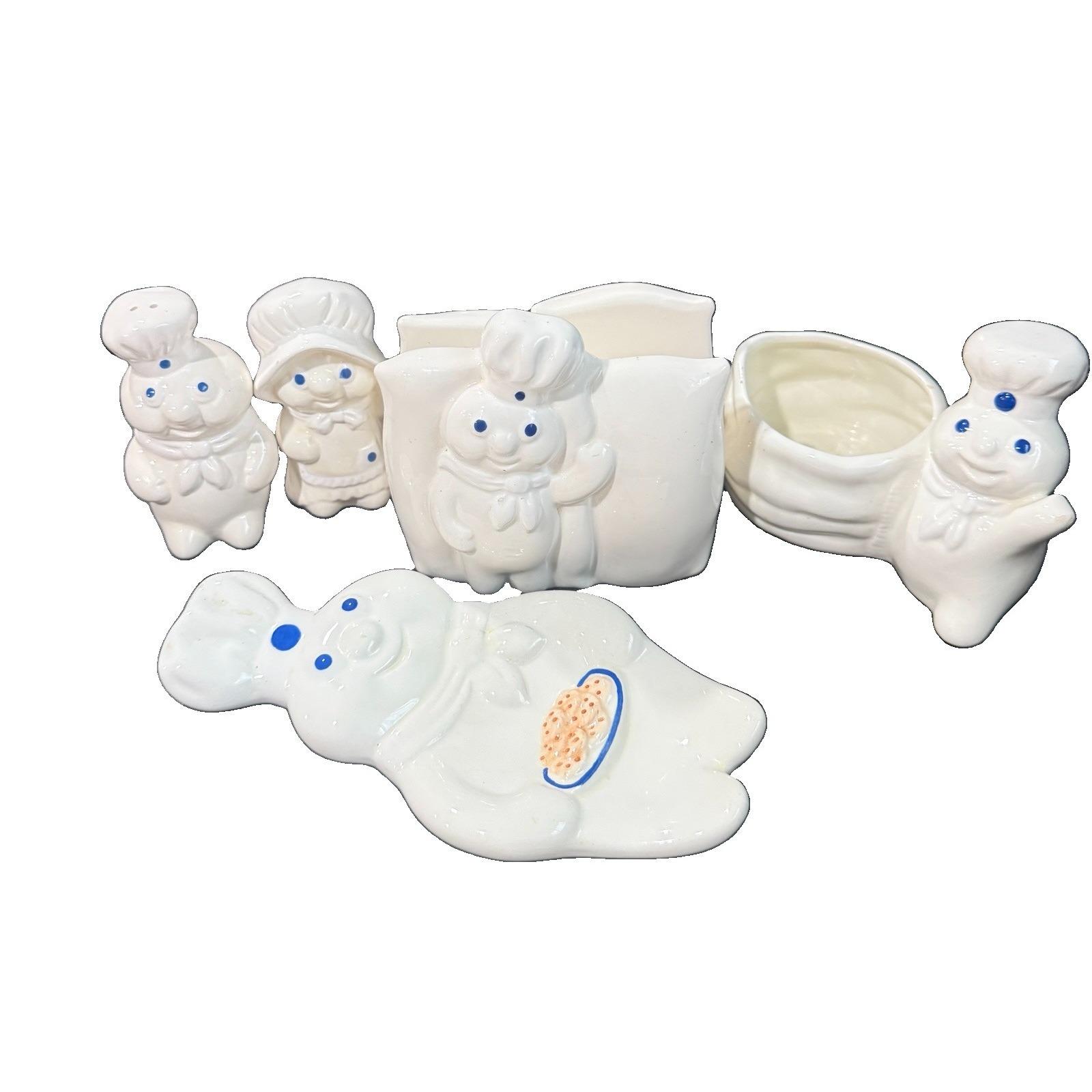 Pillsbury Doughboy Salt and Pepper Shakers - Etsy