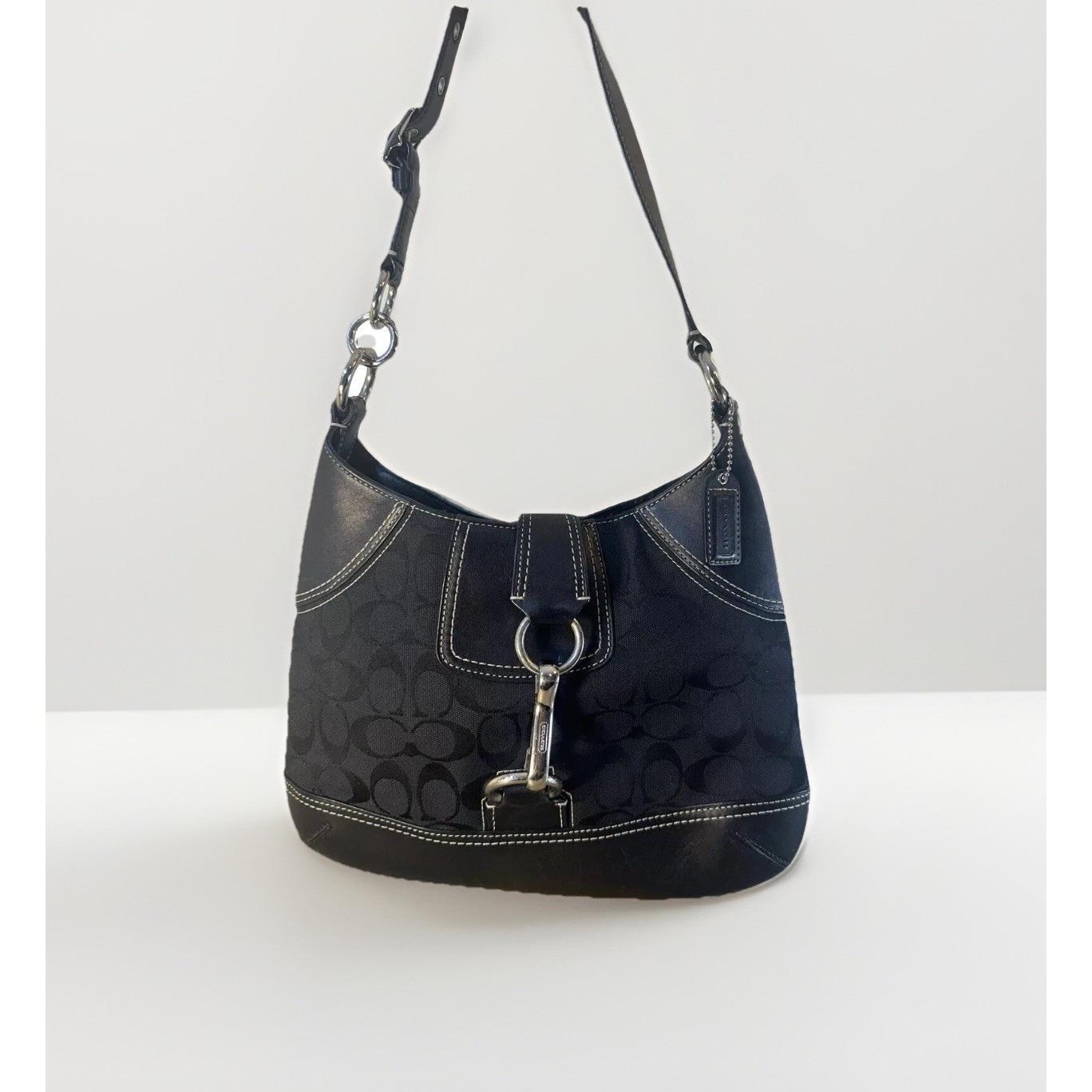 Coach Signature Jacquard Handbag - Etsy