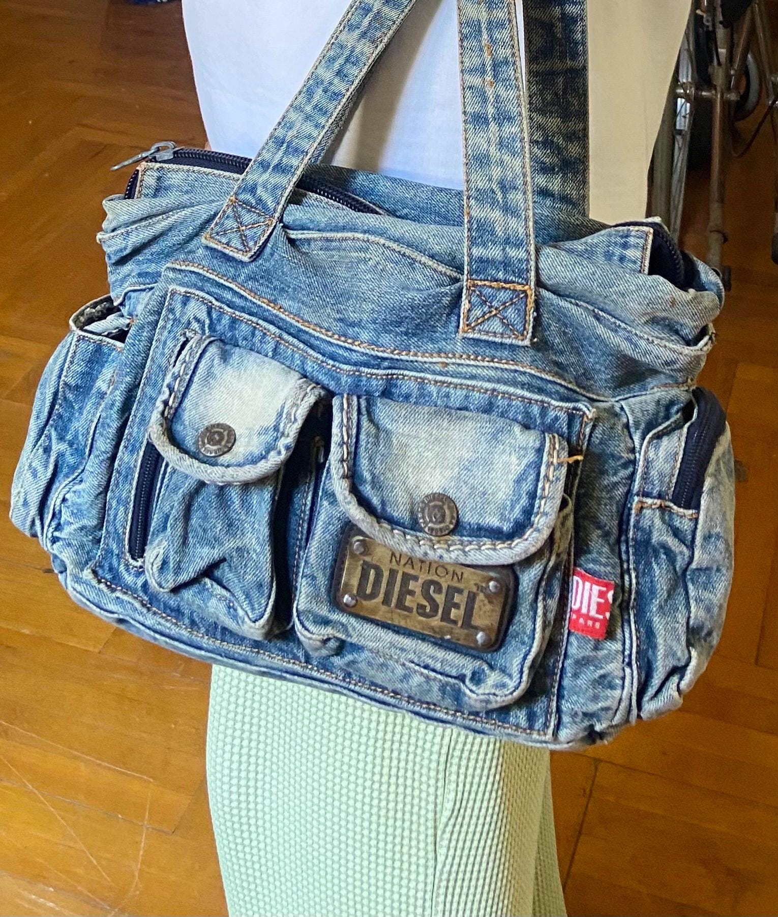 Diesel Denim Bags - Etsy