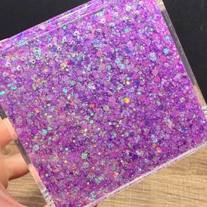 3" Glitter Cube Enclosure Mermaid