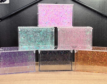 Glitter Terrestrial Rectangular Enclosure 4” x 3”
