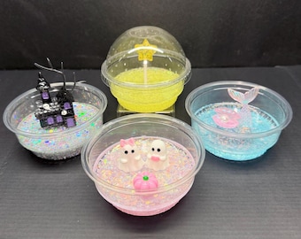 Small Dome Glitter Spiderling Enclosure 3”
