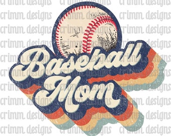 Baseball Mom Svg Etsy