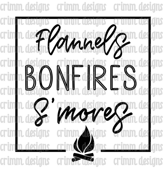 Flannels Bonfires S Mores Sublimation Design Download Etsy Flannels Bonfires S Mores Sublimation Design Download Etsy