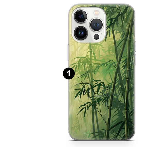 Minimalist Handyhlle Bambus Design Plant Cover fr iPhone 17, 16, 15, 14  13 Samsung S25, S25, S24, S23, A56, A15 Pixel 10Pro XL, 9A, 8A, 8Pro 7A -  Etsy.de