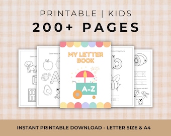 Alphabet Tracing Worksheets: Preschool ABC Learning Workbook (PDF)