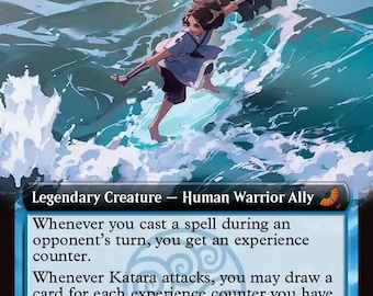 Katara, Waterbending Master Commander Deck for Magic the Gathering