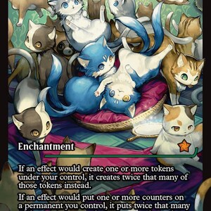 Doubling Season Playtest Proxy (Foil/Non-Foil/Fracture/Confetti)