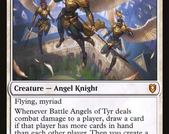 Battle Angels of Tyr Playtest Proxy (Foil/Non-Foil) MTG