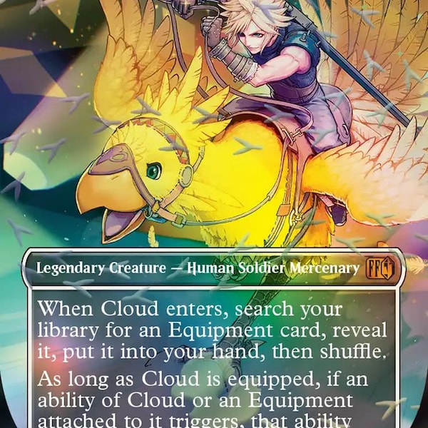 Proxies de MTG Final Fantasy Chocobo Track Edition