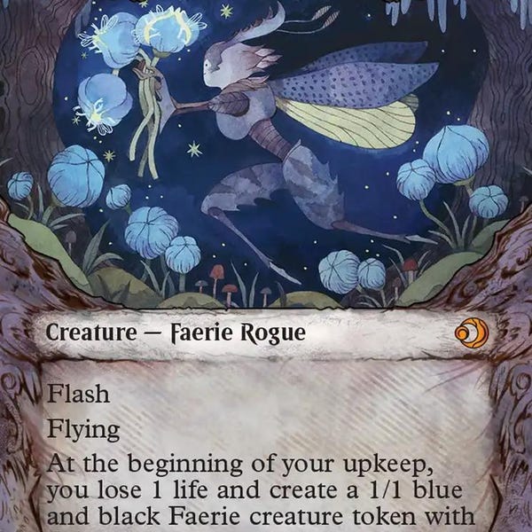 Proxy sin fronteras Portador de Flor Amarga de MTG