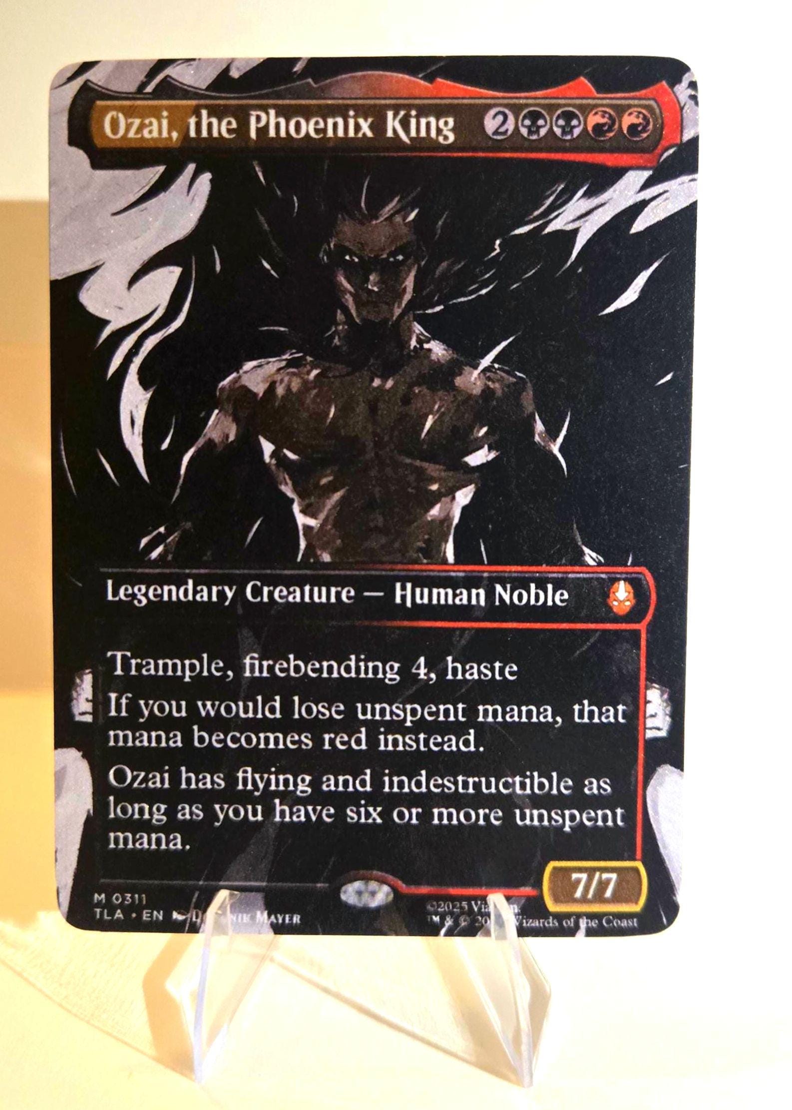 MTG Avatar: Ozai, the Phoenix King Proxy - Etsy