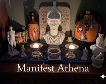 Invocación a la Manifestación de Atenea (Servicio Metafísico Digital)