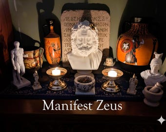 Invocación a la manifestación de Zeus (Servicio metafísico digital)