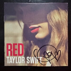 Taylorswift Signed Cd - Etsy