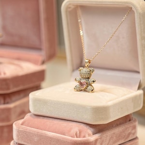 Swarovski teddy bear - Etsy 日本