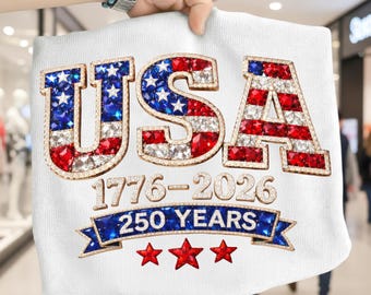 Usa Rhinestone Png, 250th Anniversary Png, America 250 Png,Freedom Usa Png, Usa Flag Png, July 4th Png, Independence Day Png,Patriotic Eagle