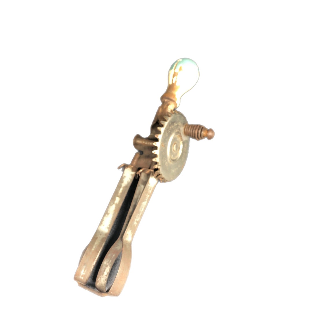 Antique Vintage Childrens Toy Egg Beater Hand Mixer A & J 6 Etsy