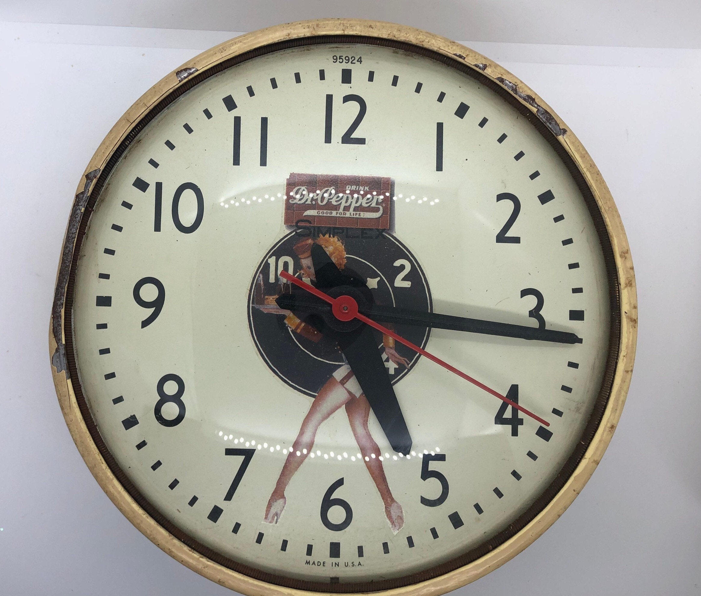 Dr pepper clock - Etsy 日本