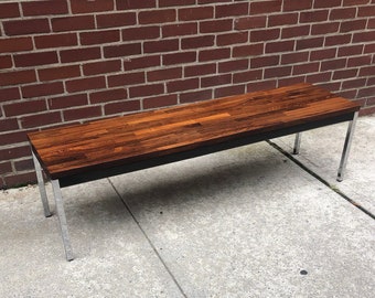 Mesa de centro Mid Century Rosewood