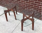 Adrian Pearsall Craft Associates Pair of End Tables- Mint