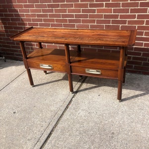 Mid Century Modern Console Table image 1