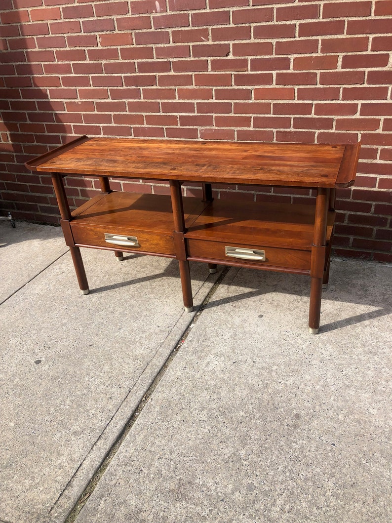 Mid Century Modern Console Table image 1