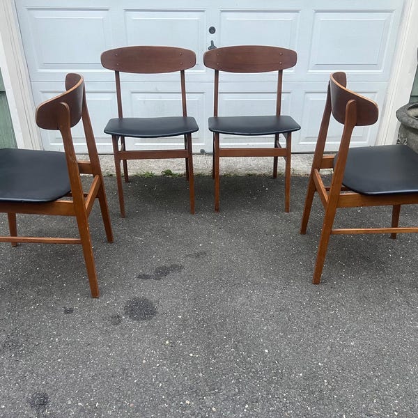 Dining Chairs Set of 4 - Etsy