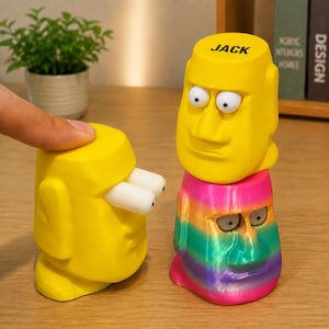 Desktop Moai Head - Etsy