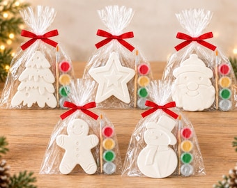 Paint Your Own Christmas Decoration Kit | Ceramic Christmas Craft | DIY Christmas Decoration | Kids & Family Activity | Christmas Gift