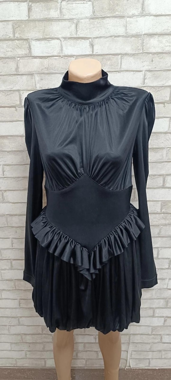 Rabanne H&M Jersey Puff-skirt Dress Size M Limited Edition - Etsy
