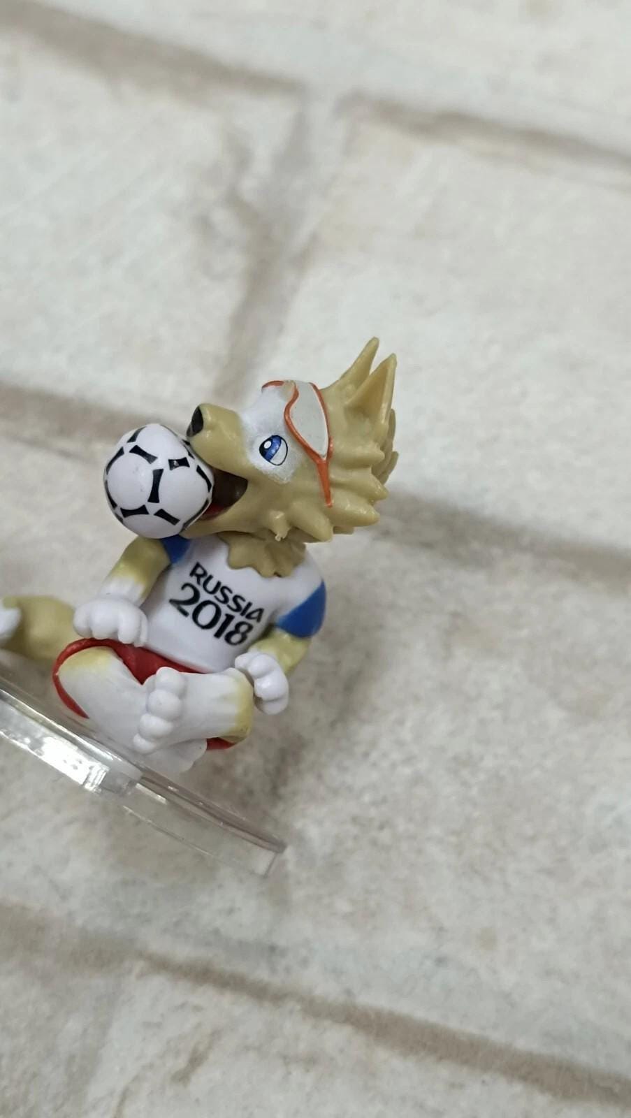 Fifa World Cup FIFA-2018 Russia Soccer Figure Set Wolf Zabivaka 3