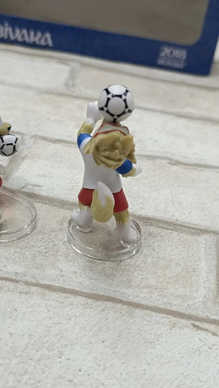 Fifa World Cup FIFA-2018 Russia Soccer Figure Set Wolf Zabivaka 3