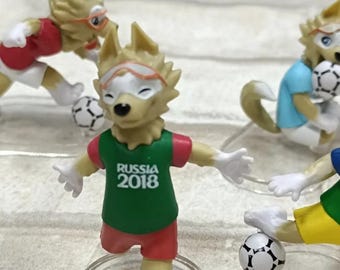 Set2018 FIFA World Cup Russia TM Figurine Zabivaka Team of 8