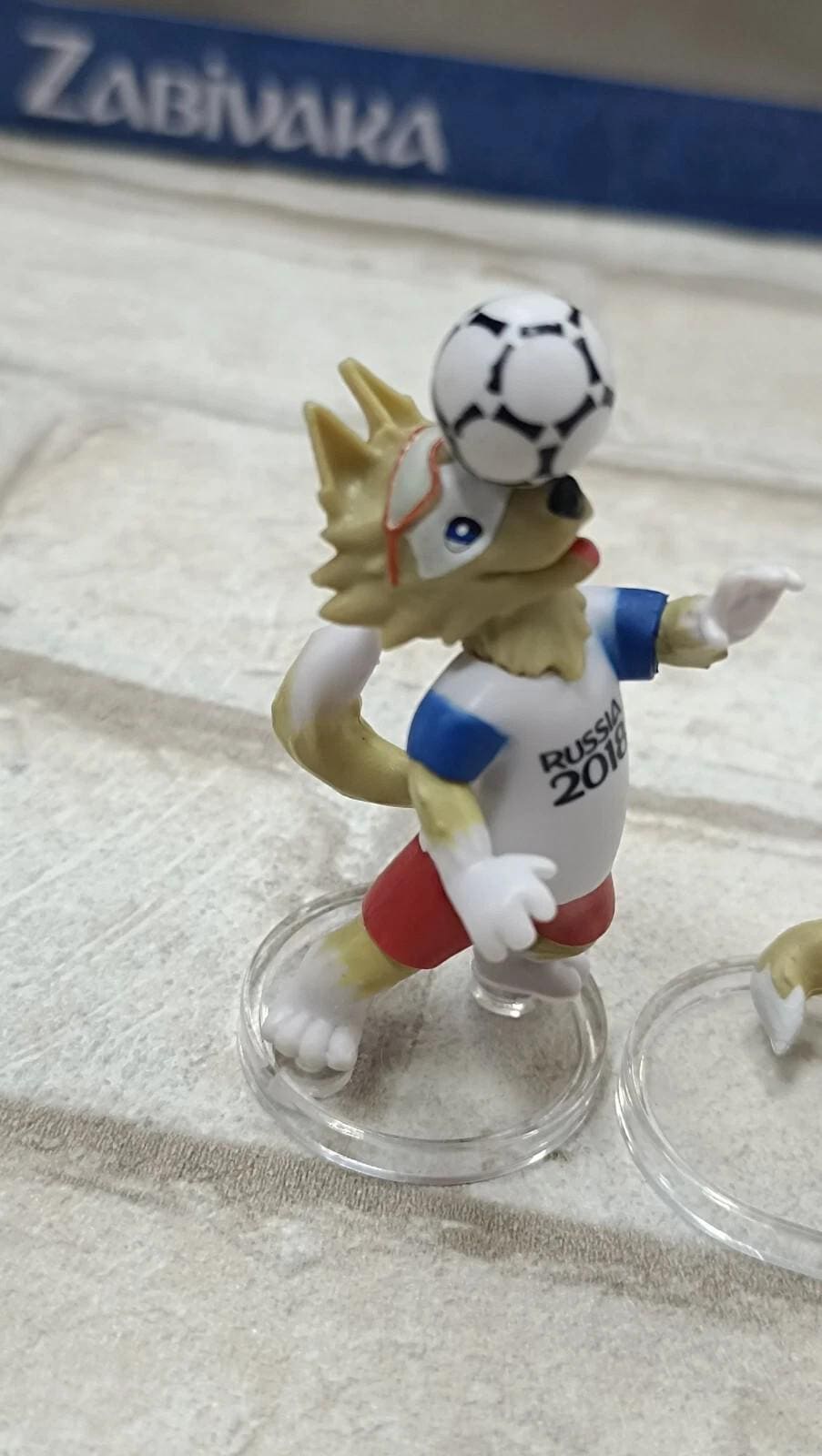 Fifa World Cup FIFA-2018 Russia Soccer Figure Set Wolf Zabivaka 3