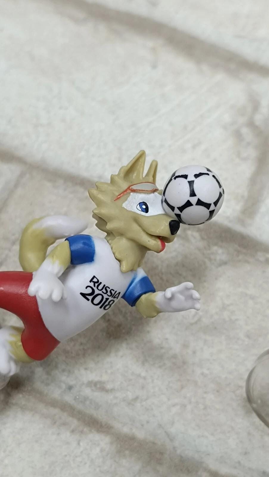 Fifa World Cup FIFA-2018 Russia Soccer Figure Set Wolf Zabivaka 3