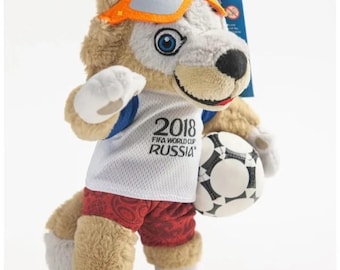 Fifa World Cup FIFA-2018 Russia Soccer Figure Set Wolf Zabivaka 3