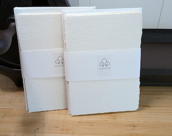 Blank Flat Card Packs with Envelopes, 5x7 inches, Durable Artisan Quality Paper