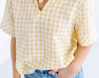 Blusa de rayas para mujer, tatuaje de 4 a 5 semanas