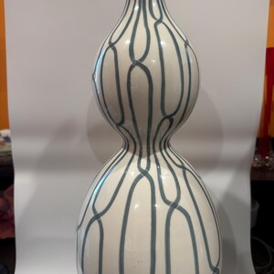 Dwell Studios for Global Views Linking Trellis Double Bulb Large Vase