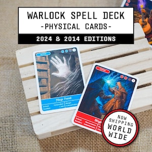 Tovenaarsspreukenkaarten | Basisdeck | D&D 5e fysieke kaarten