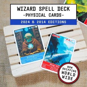 Tovenaarsspreukenkaarten | Basisdeck | D&D 5e fysieke kaarten