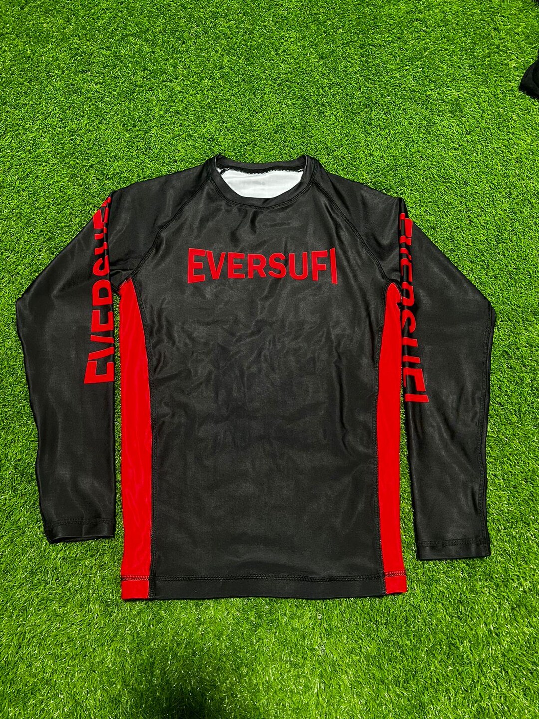 Custom Printed Rash Guard Performance Compression Rash Guard Custom Printed Rash Guard Custom BJJ ...