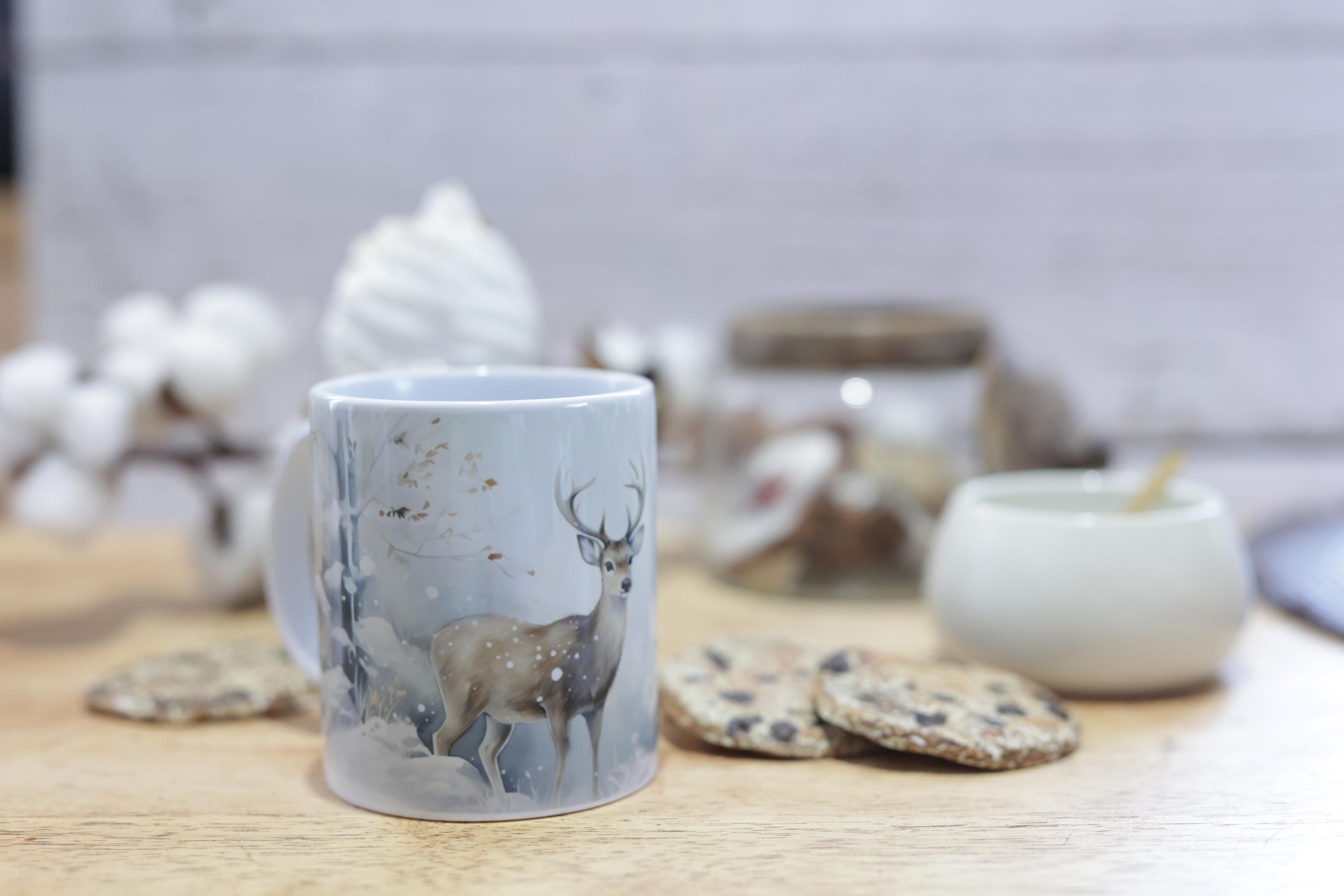 Mug En Résine Léger Motif Livre Peint - Idéal Pour écrivains Et Lecteurs, 15x13.5x13.5 Cm, Fabriqué En Chine