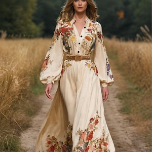 Country Chic Dress - Etsy