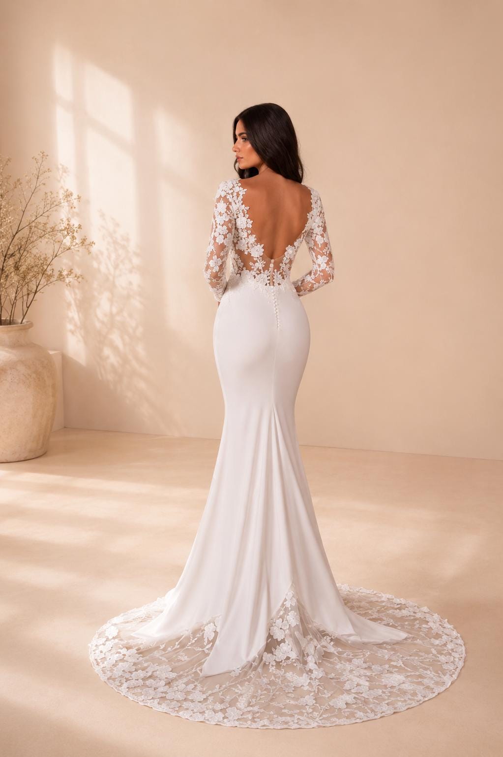 etsy mermaid wedding dress Mermaid Bridal Dress