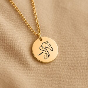 Year of the Fire Horse Necklace – A Talisman of Courage & Fortune, Good Luck Necklace, Chinese Zodiac Gift image 6