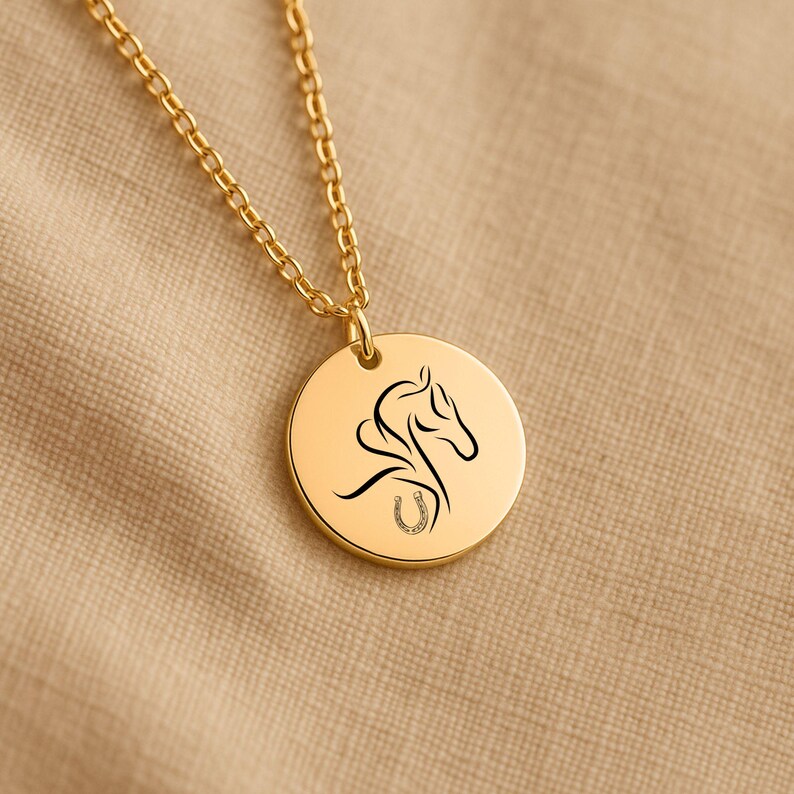 Year of the Fire Horse Necklace – A Talisman of Courage & Fortune, Good Luck Necklace, Chinese Zodiac Gift image 6
