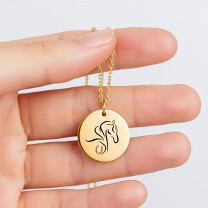 Year of the Fire Horse Necklace – A Talisman of Courage & Fortune, Good Luck Necklace, Chinese Zodiac Gift image 5